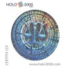 CERTIFIX LEX numbered hologram sticker Ø 25 mm (180 pcs)