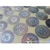 Numbered hologram stickers for legal documents | Holo3000