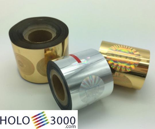 Ologramma adesivo personalizzato: foil per stampa a caldo