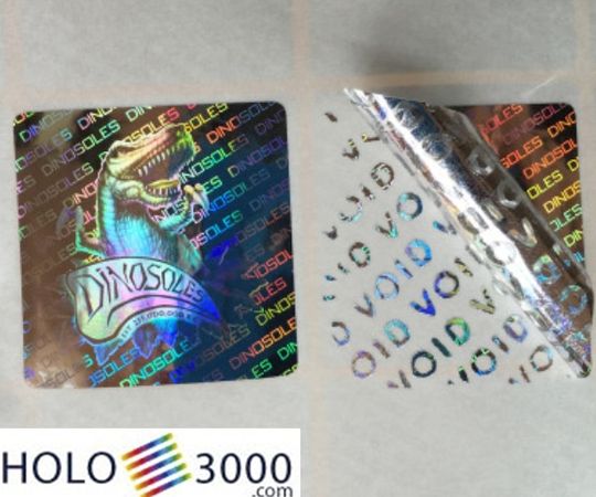 Ologramma adesivo personalizzato: void: lascia la scritta al distacco